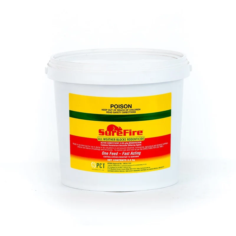 Surefire All Weather Rodent Blocks Rodenticide - Image 3
