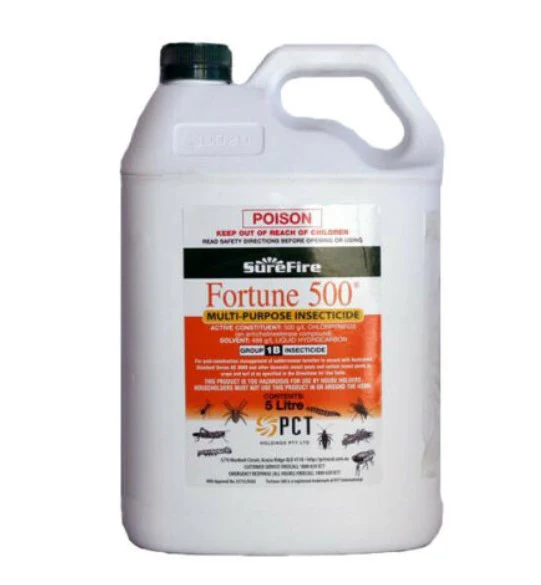 Surefire Fortune 500 Insecticide - 500g/L Chlorpyrifos - Image 3