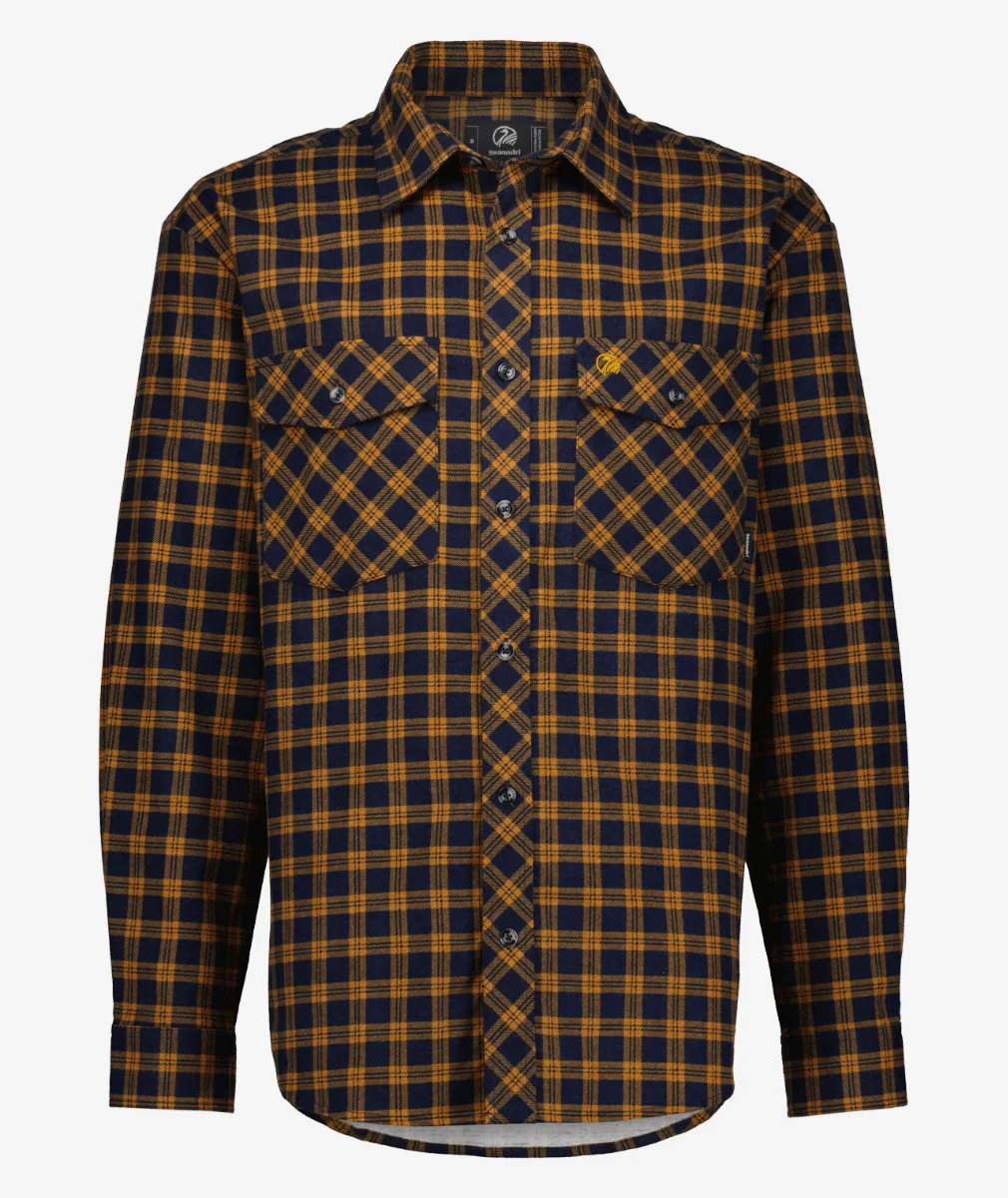Swanndri Mens Egmont Full Button Flannel Shirt - Image 5