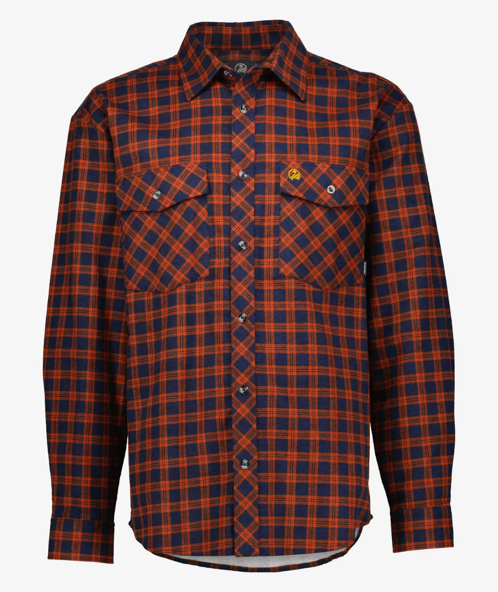 Swanndri Mens Egmont Full Button Flannel Shirt - Image 6