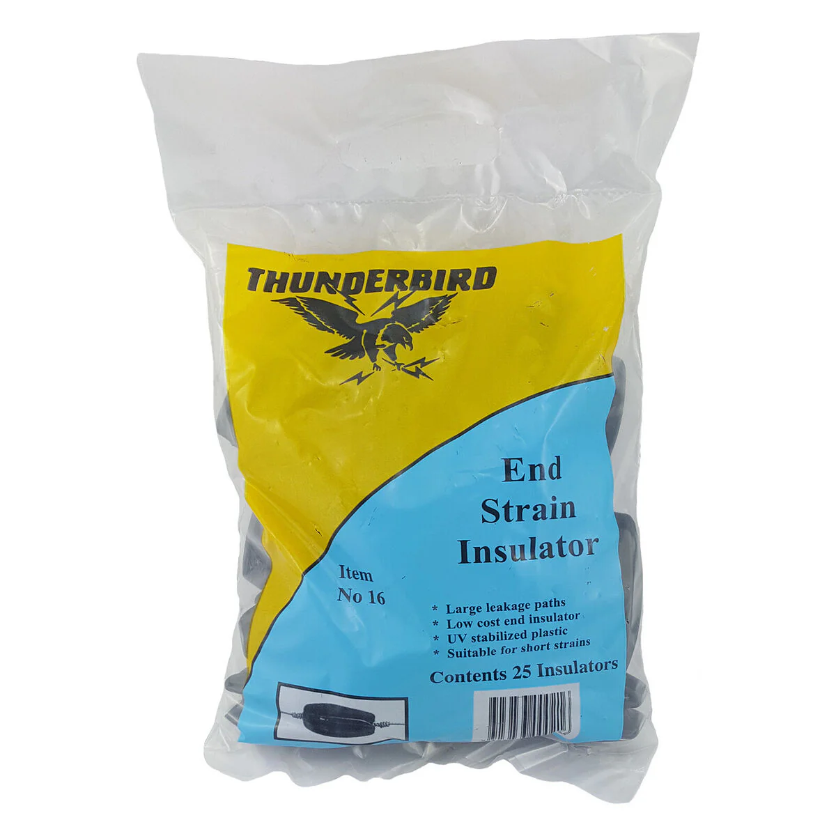 Thunderbird EF-16 Large Plastic End Strain Insulator - Image 2