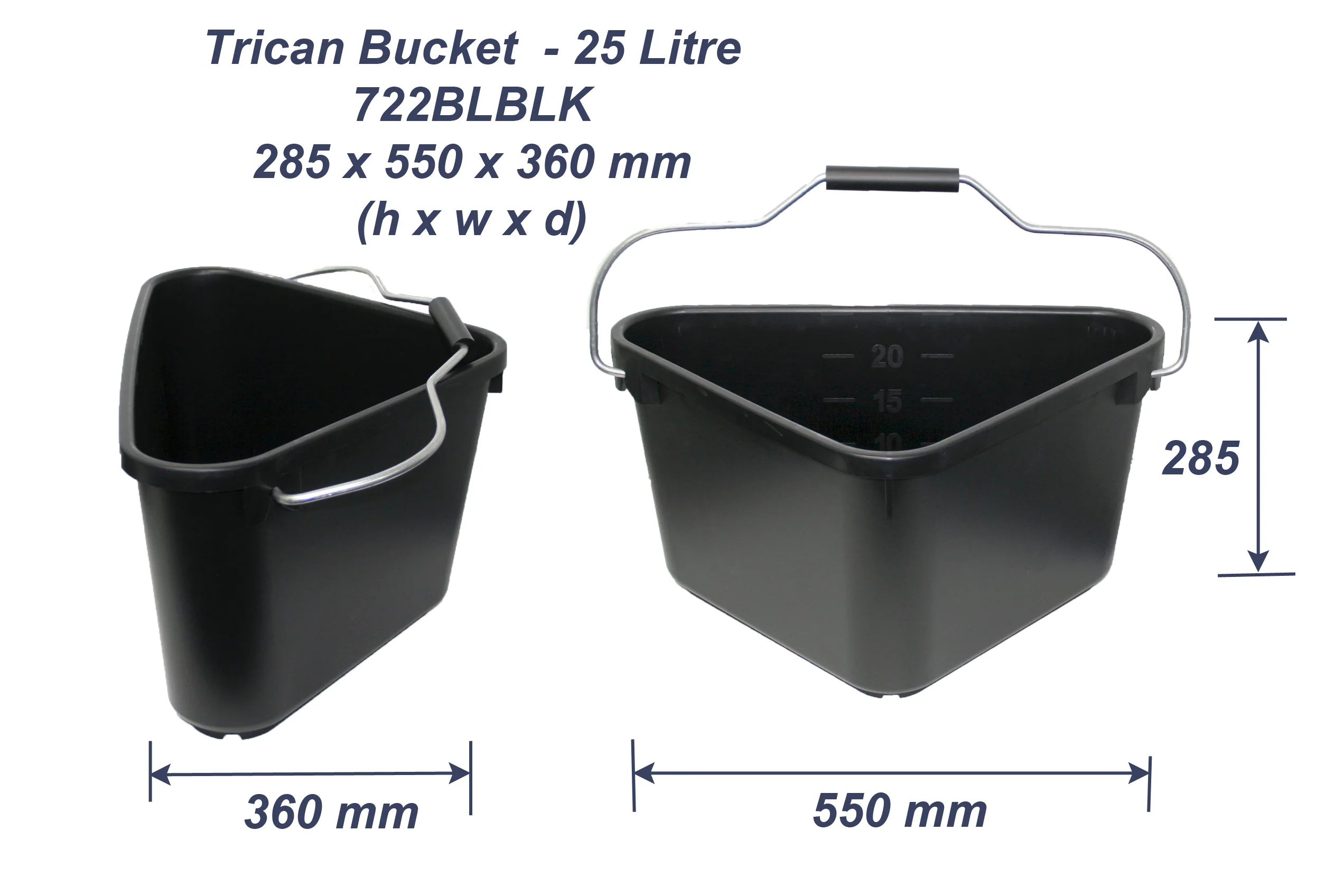 Trican Triangle Bucket - Heavy Duty - Image 2