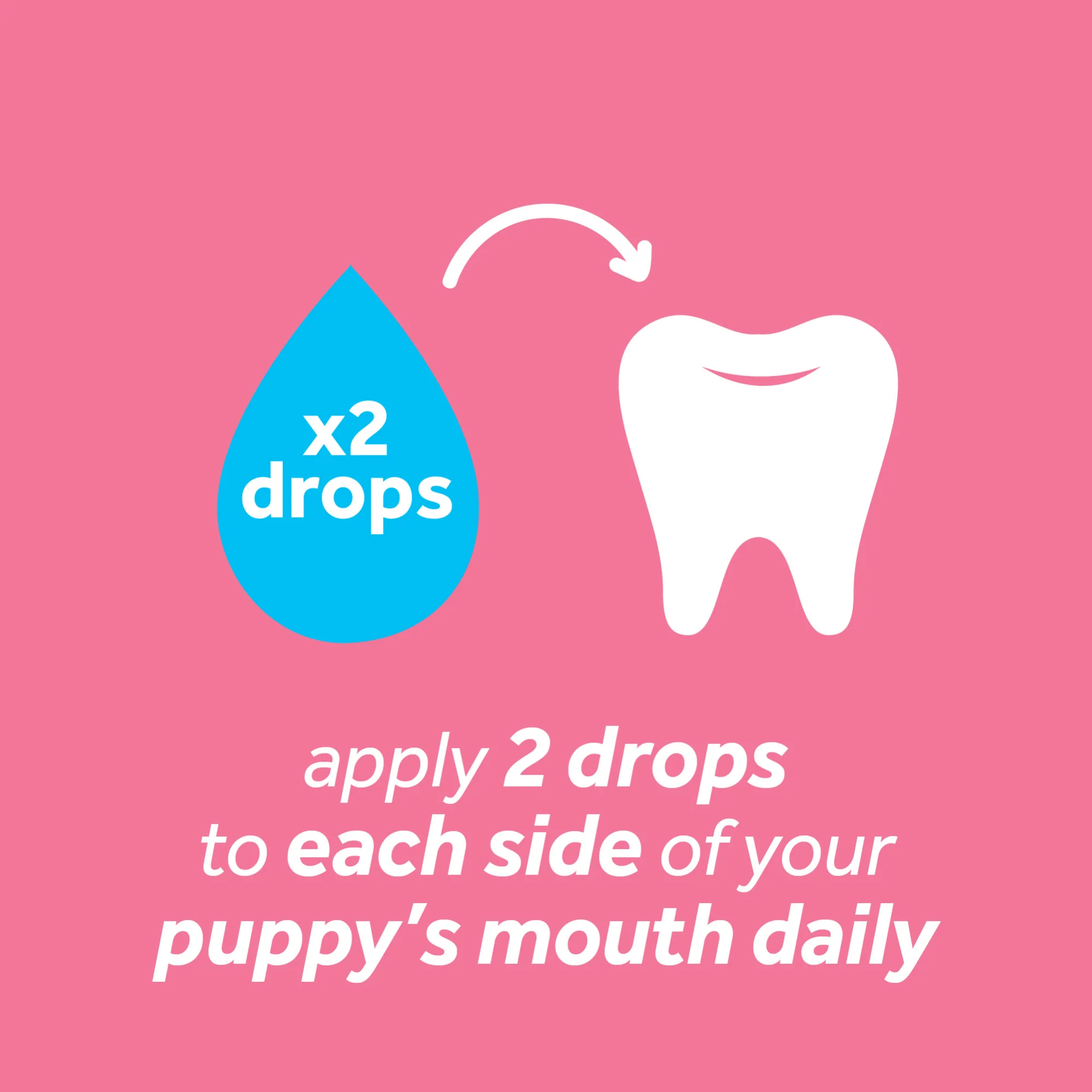 TropiClean Fresh Breath Oral Care Clean Teeth Gel for Puppies - Image 3