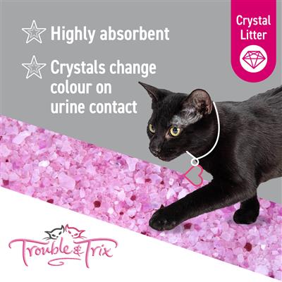 Trouble and Trix Fresh Scent Crystal Cat Litter - Image 3