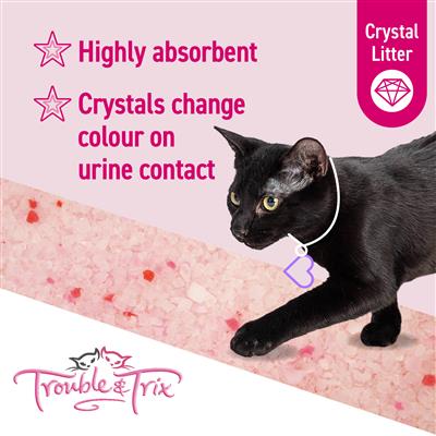 Trouble and Trix Lavender Crystal Cat Litter - Image 3