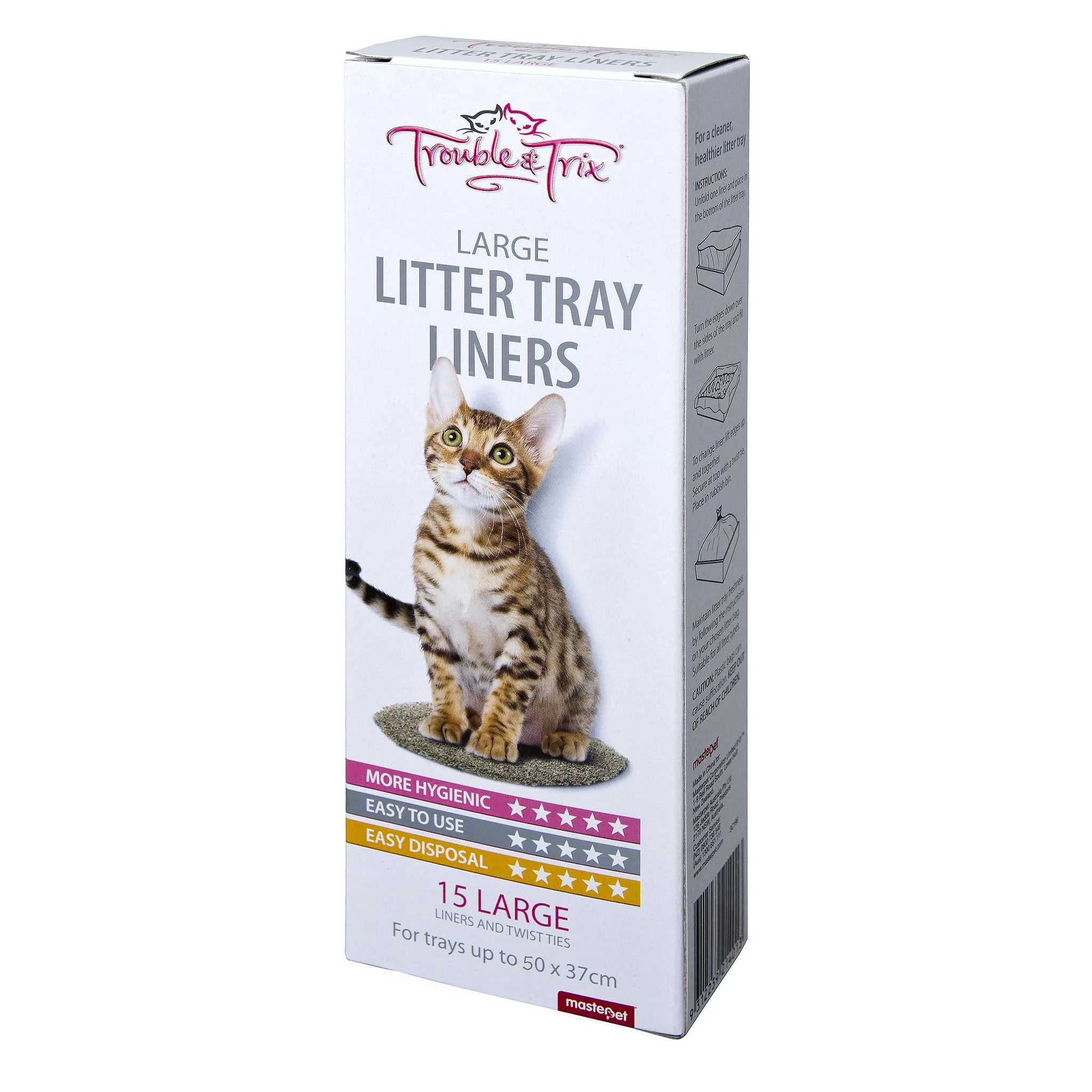 Trouble and Trix Litter Tray Liners - Image 2