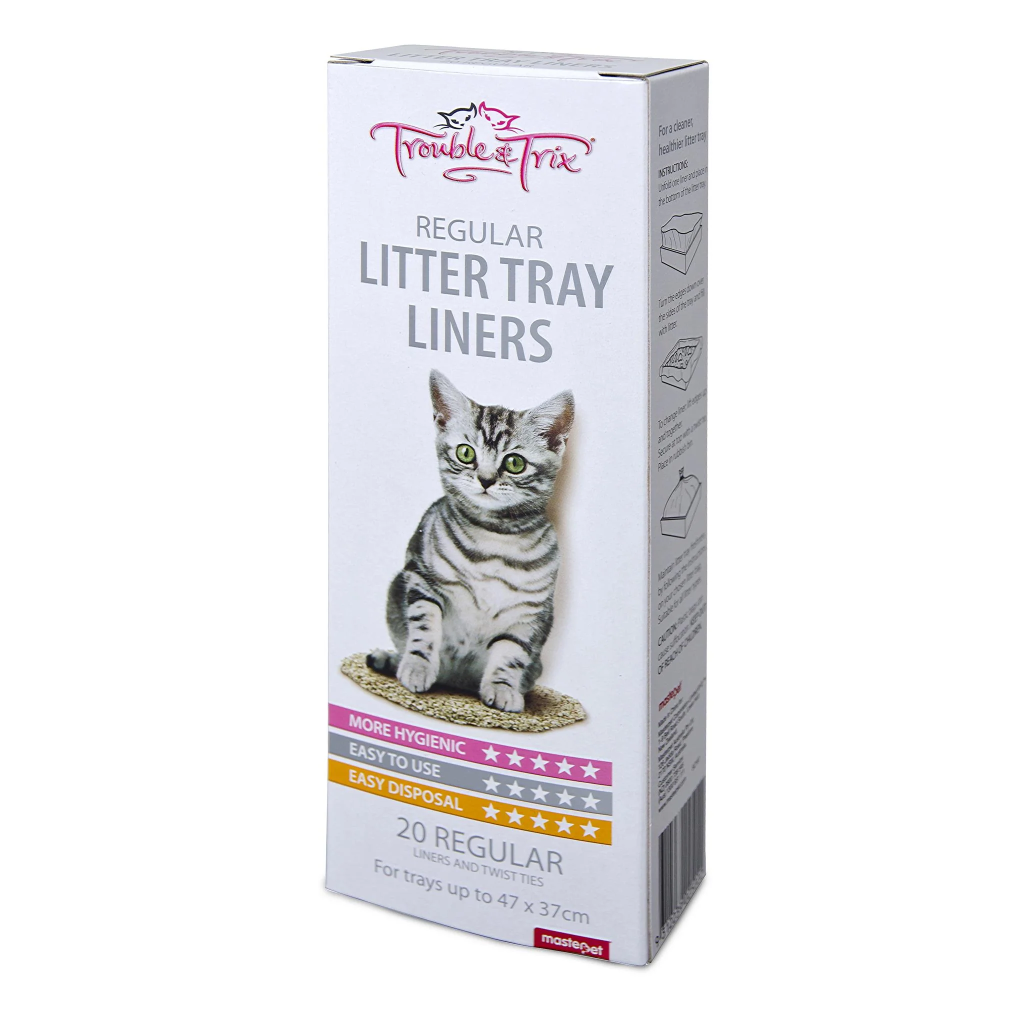 Trouble and Trix Litter Tray Liners - Image 3