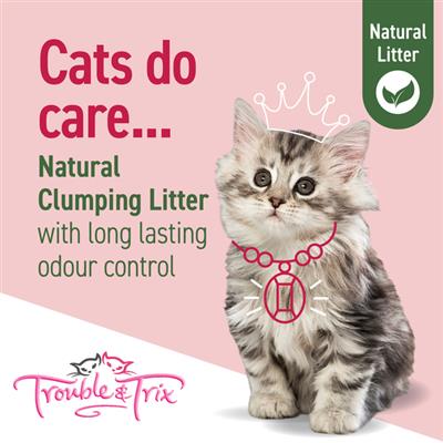 Trouble and Trix Natural Cherry Blossom Cat Litter Pellets - Image 5