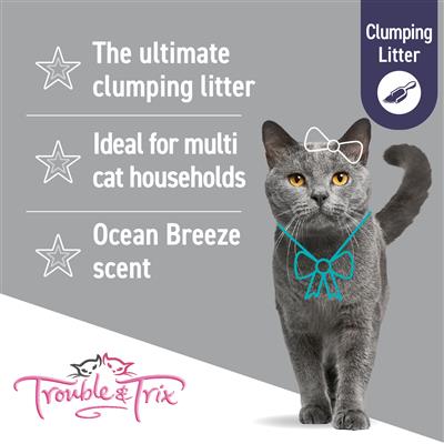 Trouble and Trix Ultra-Scoop Clumping Cat Litter - Image 2