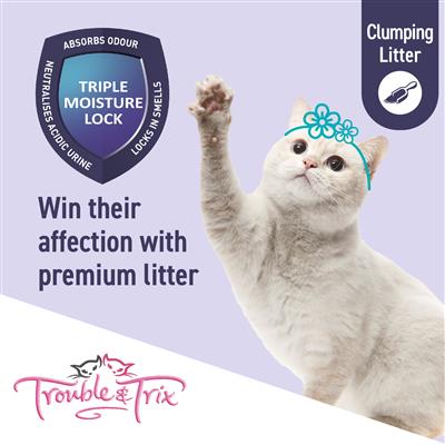 Trouble and Trix Ultra-Scoop Clumping Cat Litter - Image 4