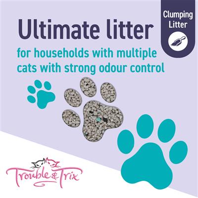 Trouble and Trix Ultra-Scoop Clumping Cat Litter - Image 5