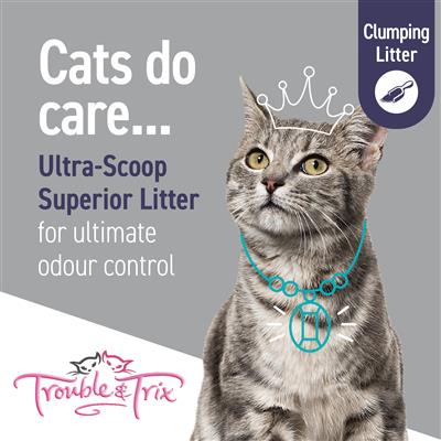 Trouble and Trix Ultra-Scoop Clumping Cat Litter - Image 6