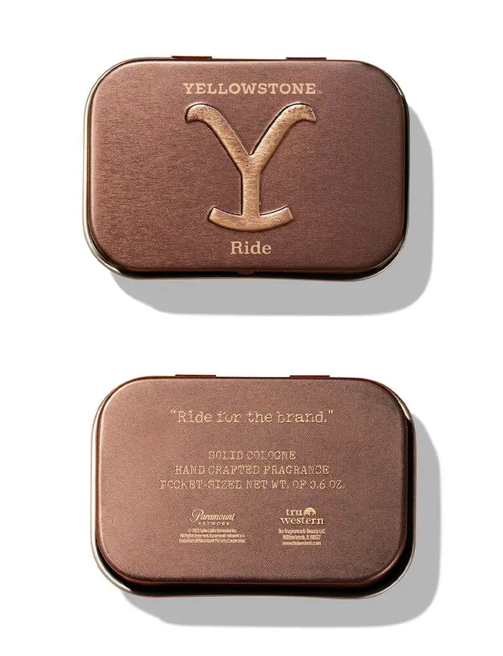 Tru Western Yellowstone RIDE Solid Cologne in Tin - Image 3