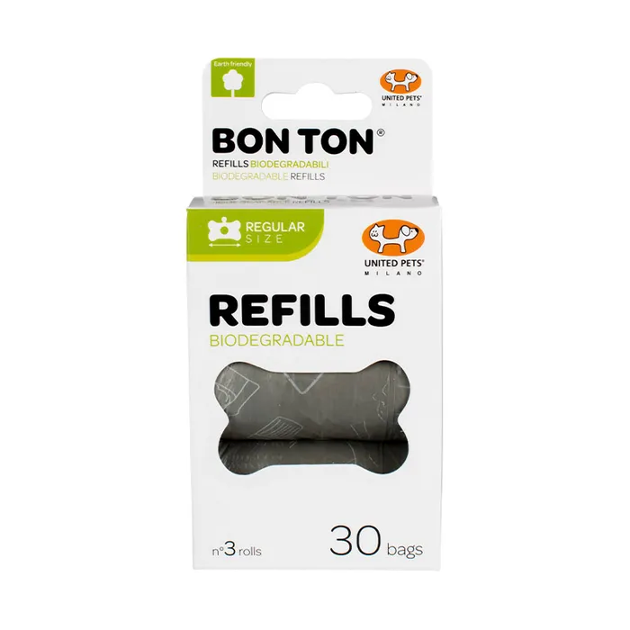 United Pets Biodegradable Bon Ton Waste Bag Refills - Image 2