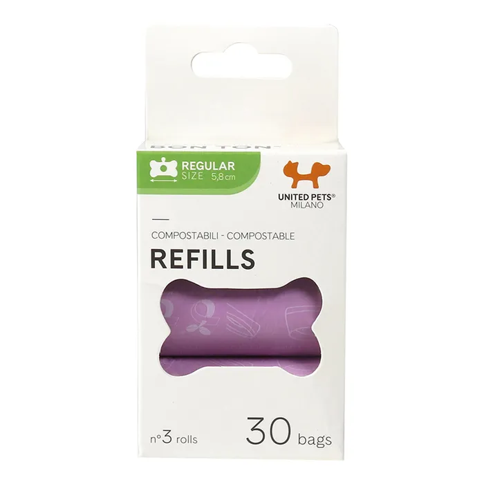 United Pets Biodegradable Bon Ton Waste Bag Refills - Image 3