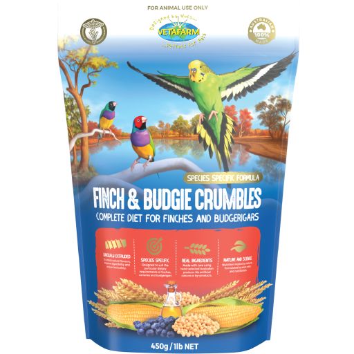 Vetafarm Finch and Budgie Crumbles - Image 3