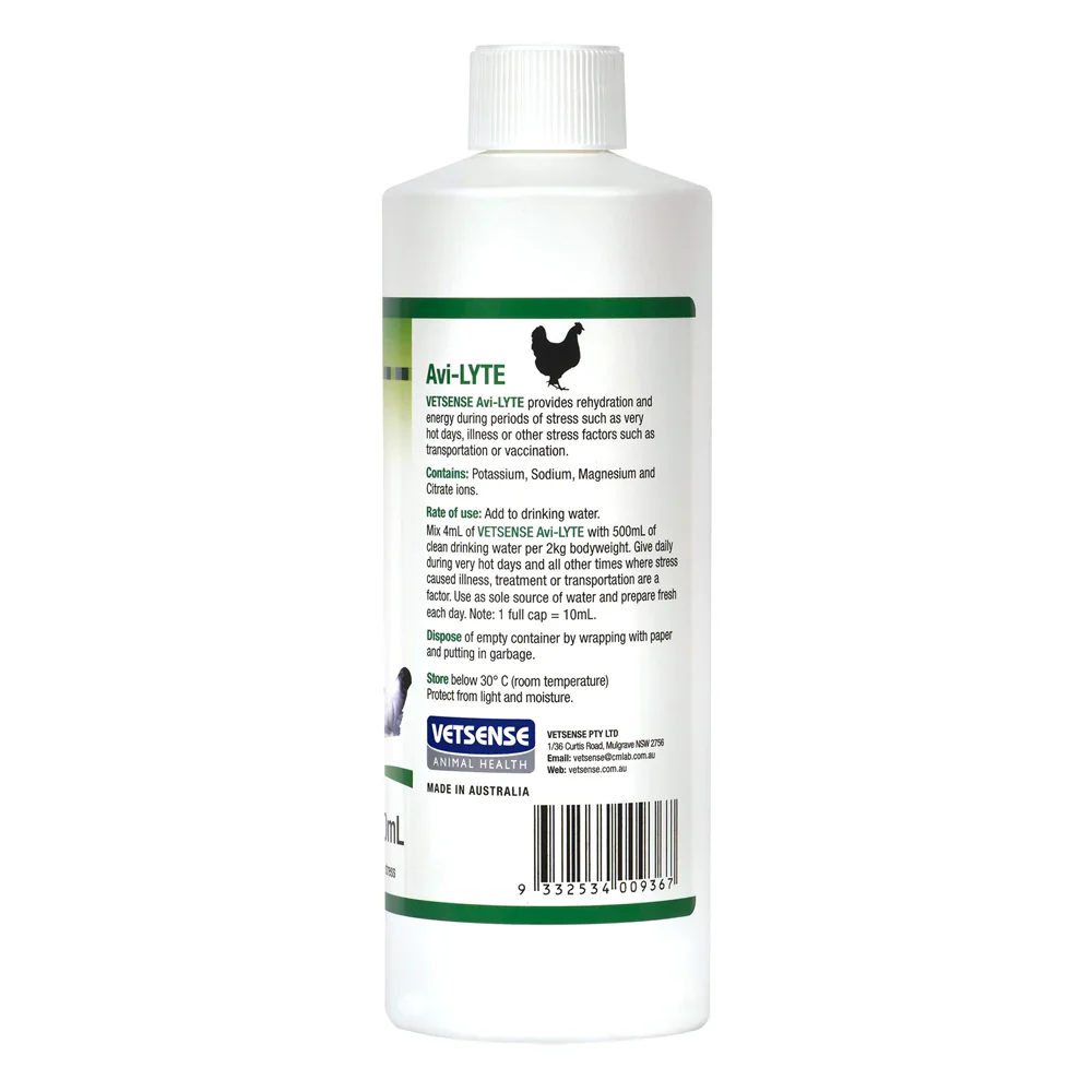 Vetsense Avi-Lyte Poultry Electrolyte Supplement - Image 2
