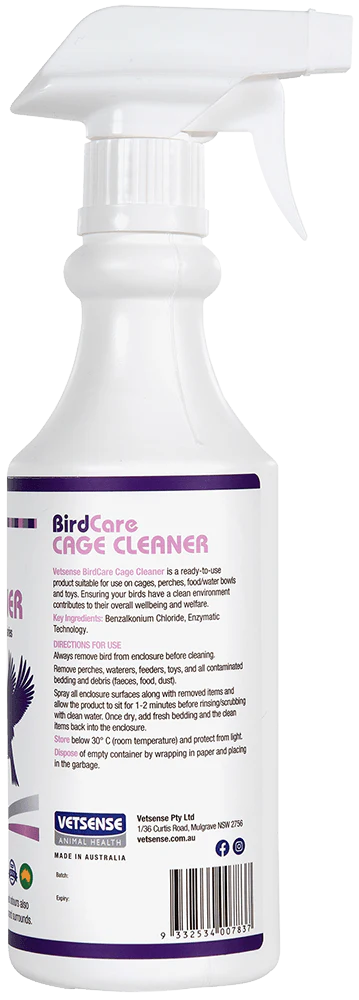 Vetsense Birdcare Cage Cleaner Spray - Image 2