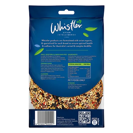 Whistler Budgie Pod Fruit Veg Herb Superfoods - Image 3