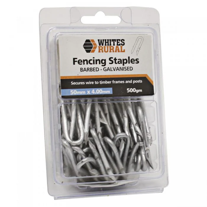 Whites Rural Fencing Staples - Barbed 50x4.0mm - Image 2