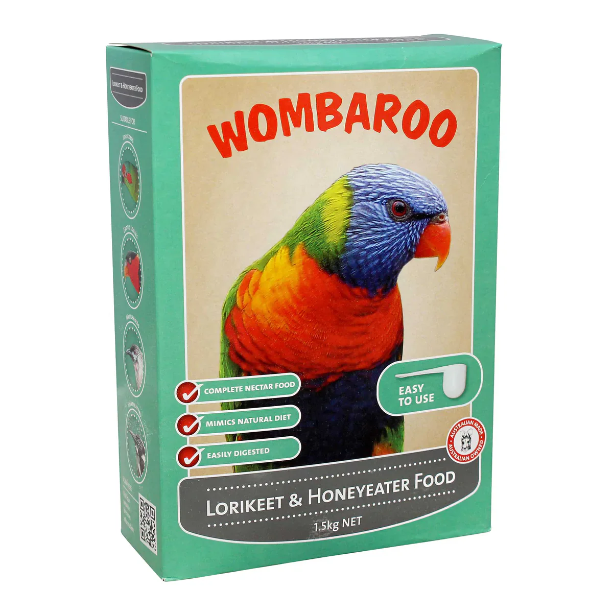 Wombaroo Lorikeet and Honeyeater Food - Image 2