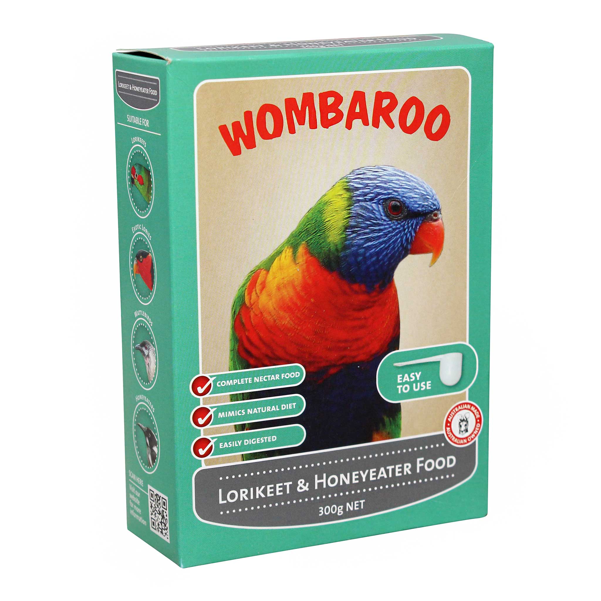 Wombaroo Lorikeet and Honeyeater Food - Image 3