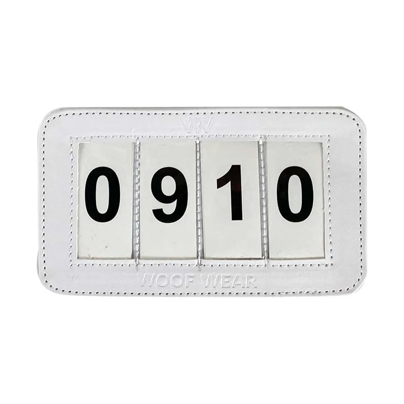 Woof Wear Saddlecloth Number Holder