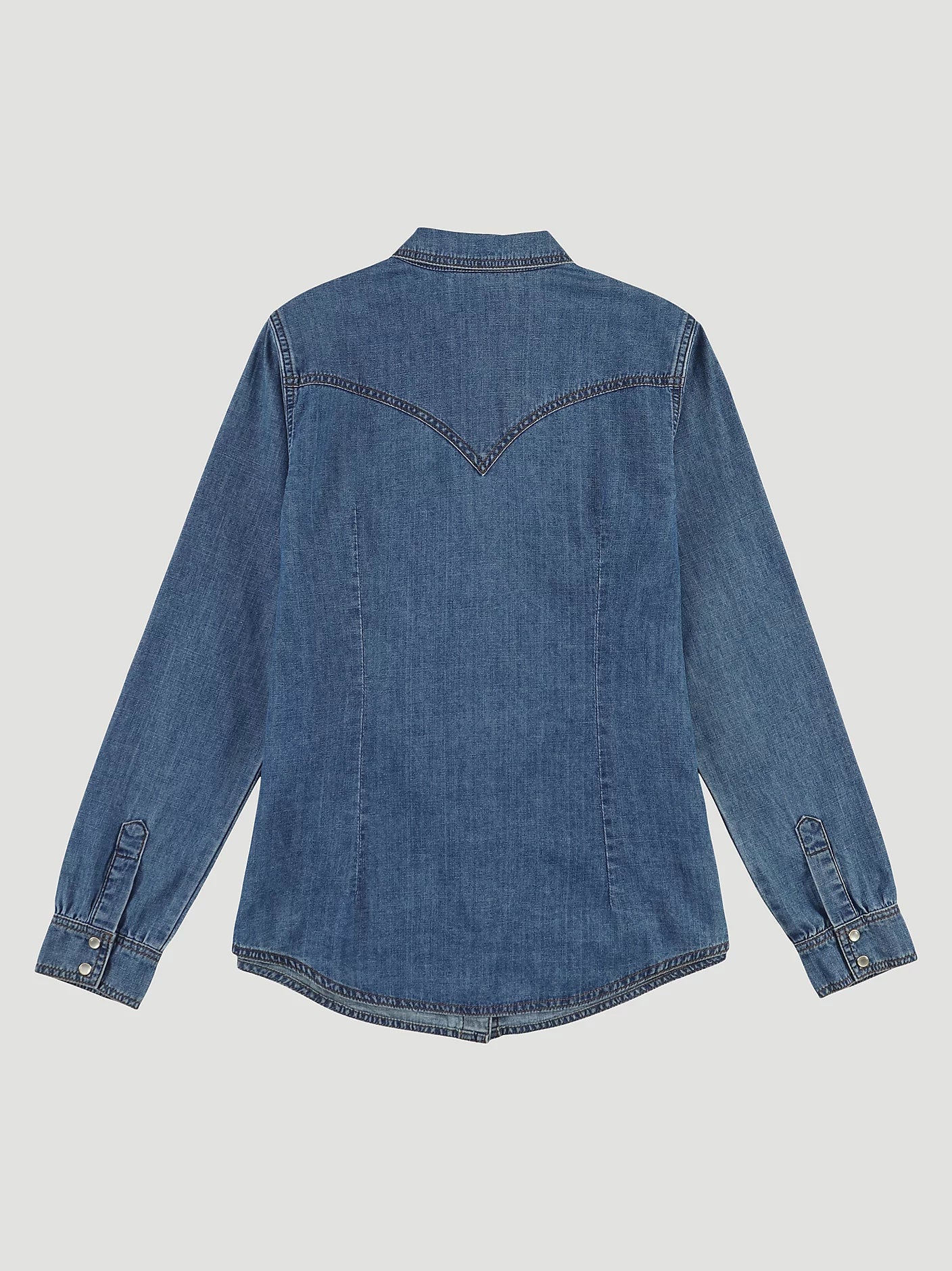 Wrangler Womens Classic Fit Denim Shirt - Image 6