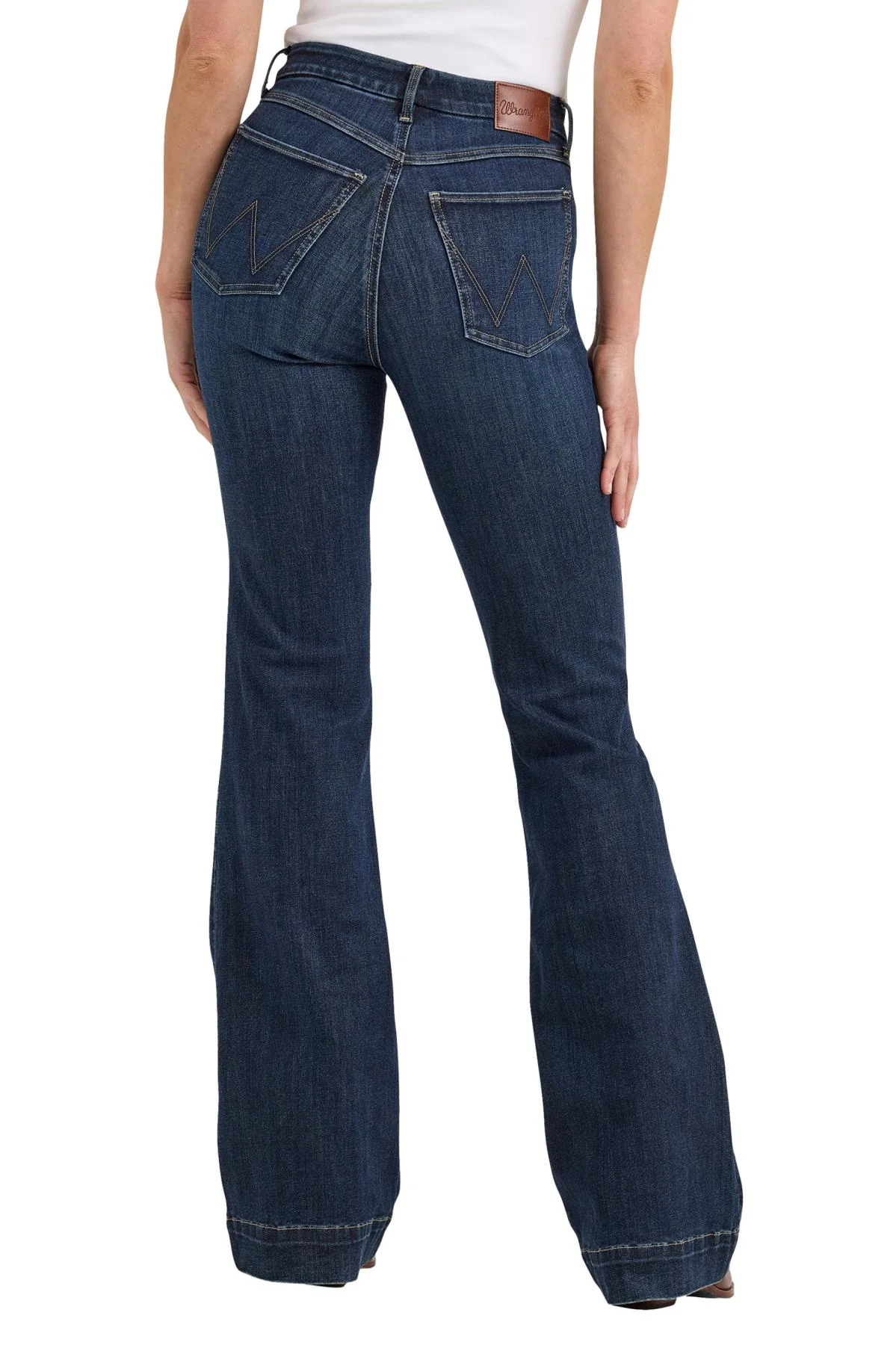 Wrangler Womens Hi Rise Bespoke Trouser 32 Leg - Image 7