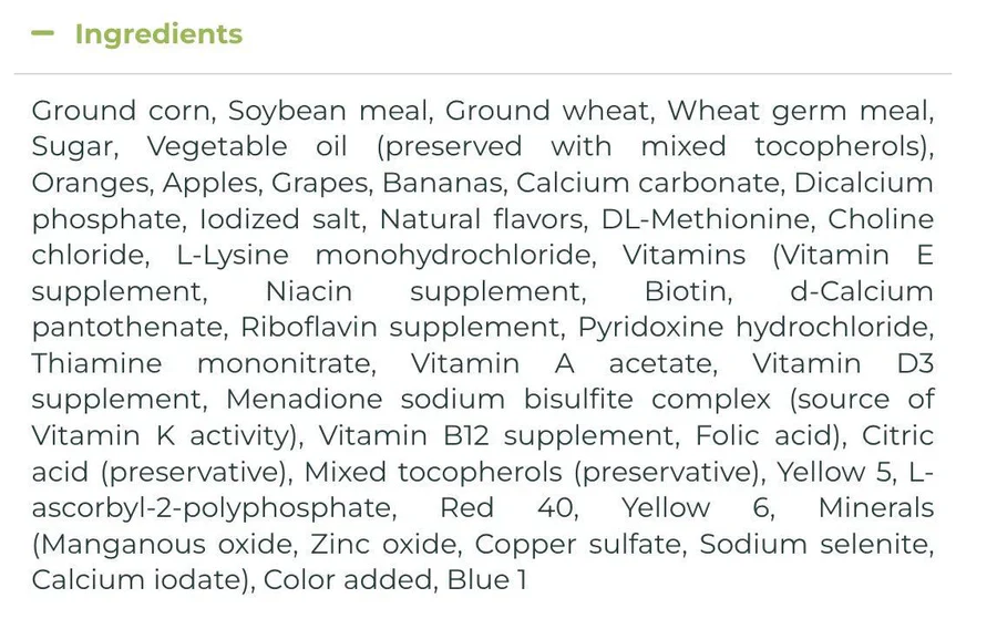 ZuPreem FruitBlend for Medium Birds - Image 4